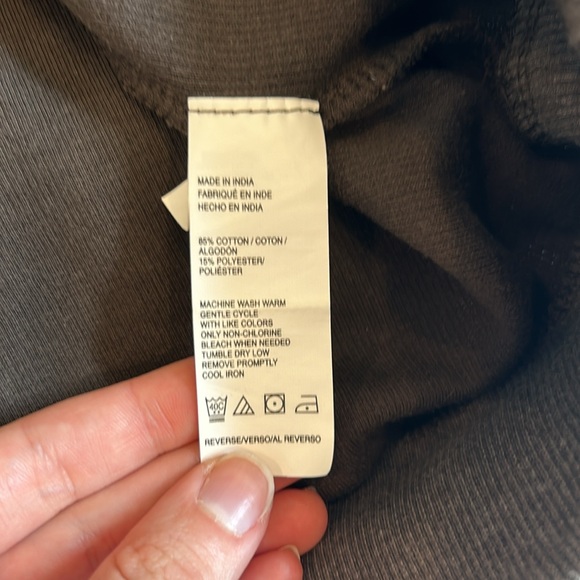 Van Heusen Mends Zipper Pullover Brownish/Grey - Picture 3 of 4